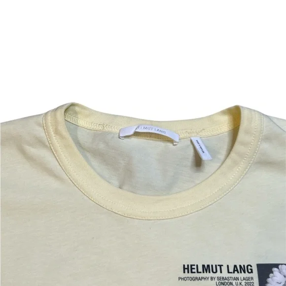 Helmut Lang Men’s Printed Cotton T-Shirt - Picture 3 of 16